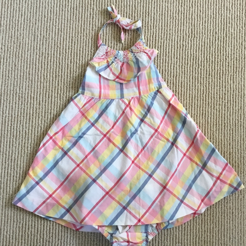 Janie and Jack Plaid Sundress